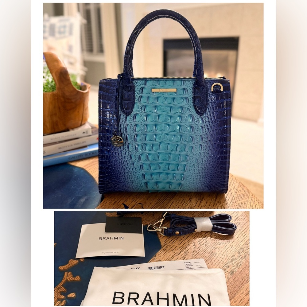 Brahmin Caroline Affinity Ombre Melbourne NWT & Dustbag